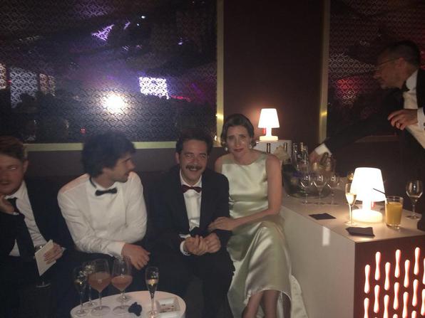 Ο Ευθύμης Φιλίππου με την Αγγελική Παπούλια