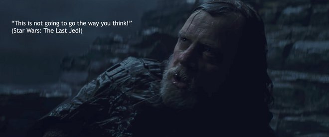 «Δεν θα πάει έτσι όπως το περιμένεις!» «Star Wars: Οι Τελευταίοι Τζεντάι» (Star Wars: The Last Jedi) του Ράιαν Τζόνσον