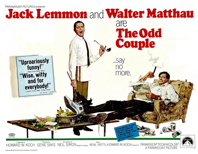 17. Ένα Παράξενο Ζευγάρι (1968)