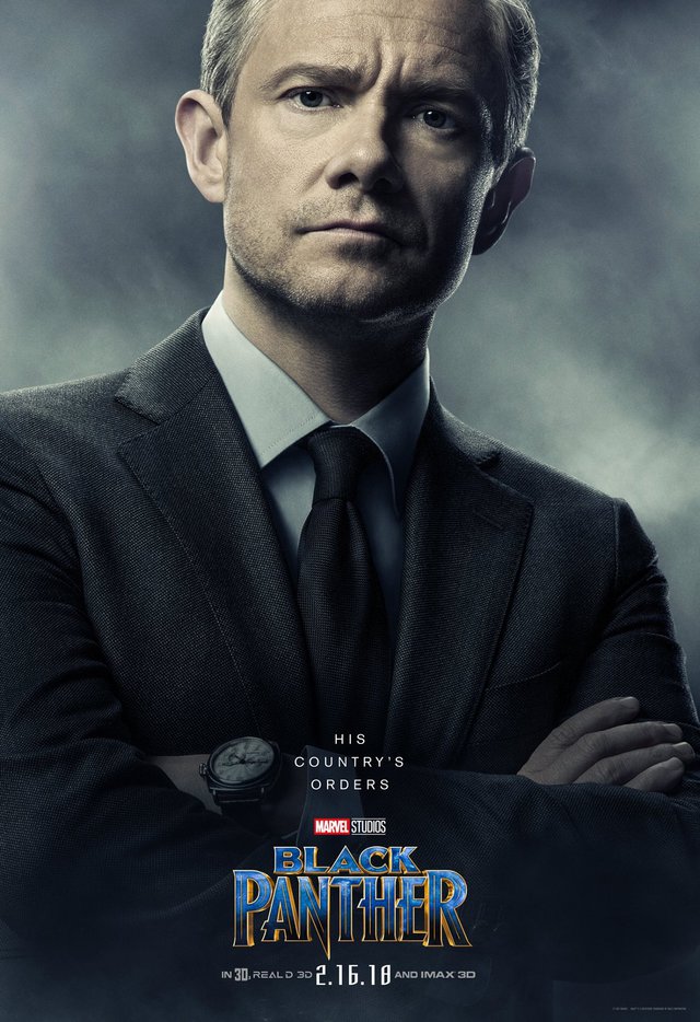 Long live the King! Οι ήρωες του «Black Panther» της Marvel σε character posters