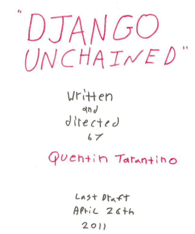  Django Unchained  η επόμενη ταινία του Κουέντιν