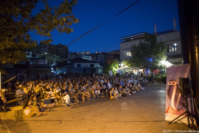 Κατάμεστη η πλατεία Αβησσυνίας για το Athens Open Air Film Festival