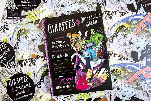 «Giraffes on Horseback Salad»: Το σενάριο του Νταλί για τους αδερφούς Μαρξ γίνεται graphic novel