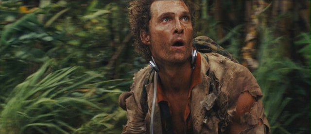 «Τροπική Καταιγίδα» (Tropic Thunder, 2008): Υπάρχουν πολλοί ατζέντηδες, κανείς όμως δε θα ταξίδευε στη ζούγκλα με ένα δορυφορικό πιάτο για να βλέπει τηλεόραση ο πελάτης του. 