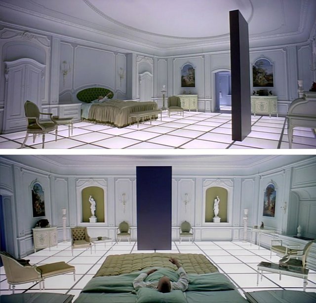 «2001: Η Οδύσσεια του Διαστήματος» (1968) του Στάνλεϊ Κιούμπρικ, Σκηνογραφία: Χάρι Λαντζ, Έρνεστ Άρτσερ, Τόνι Μάστερς