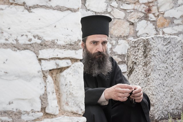 Άρης Σερβετάλης, Χρήστος Λούλης στις πρώτες φωτογραφίες των γυρισμάτων του «Ανθρώπου του Θεού»