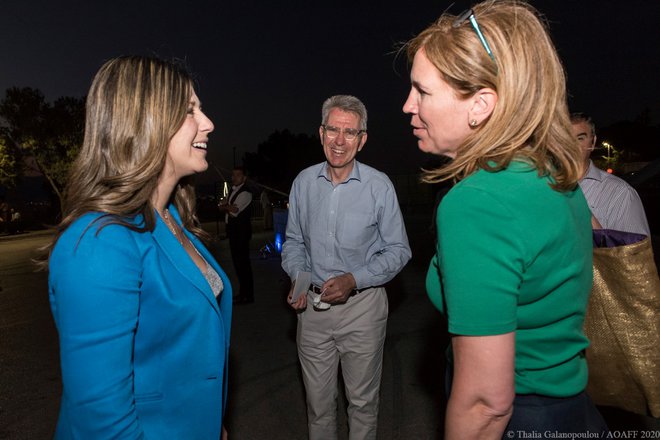 Η Υφυπουργός Παιδείας & Θρησκευμάτων, Σοφία Ζαχαράκη.