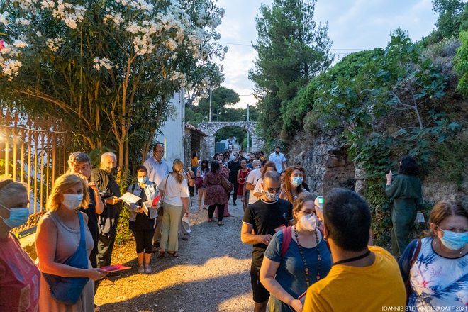 Η «Κληρονόμος» στο Μέγαρο Δουκίσσης Πλακεντίας: Μία από τις ομορφότερες προβολές που έγιναν ποτέ στο AOAFF
