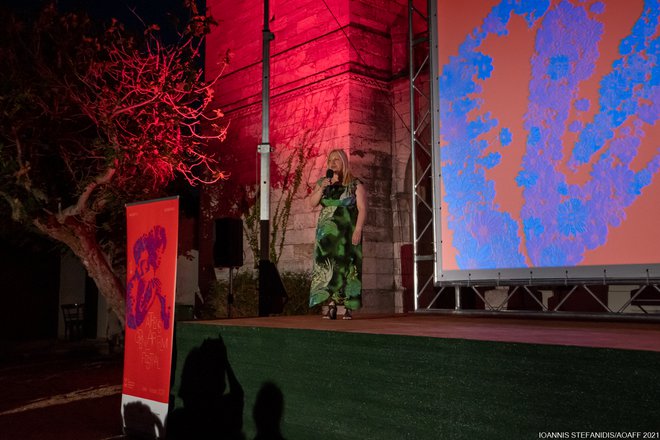 Η «Κληρονόμος» στο Μέγαρο Δουκίσσης Πλακεντίας: Μία από τις ομορφότερες προβολές που έγιναν ποτέ στο AOAFF