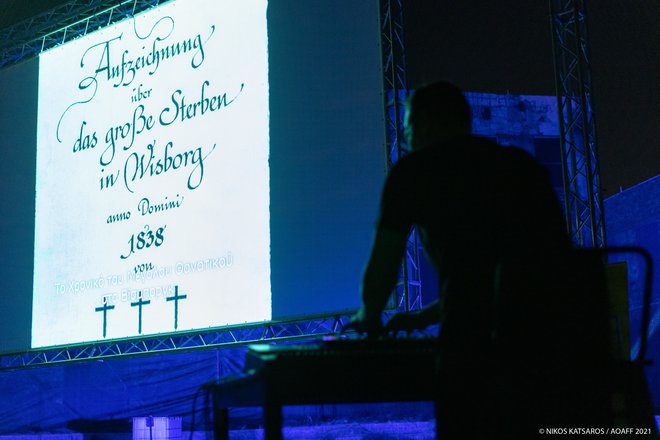 AOAFF 2021: Μαγευτική «Συμφωνία Τρόμου» με τον Νίκο Βελιώτη χθες βράδυ στην Ελευσίνα