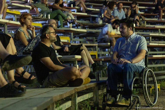 AOAFF 2021: Μαγευτική «Συμφωνία Τρόμου» με τον Νίκο Βελιώτη χθες βράδυ στην Ελευσίνα