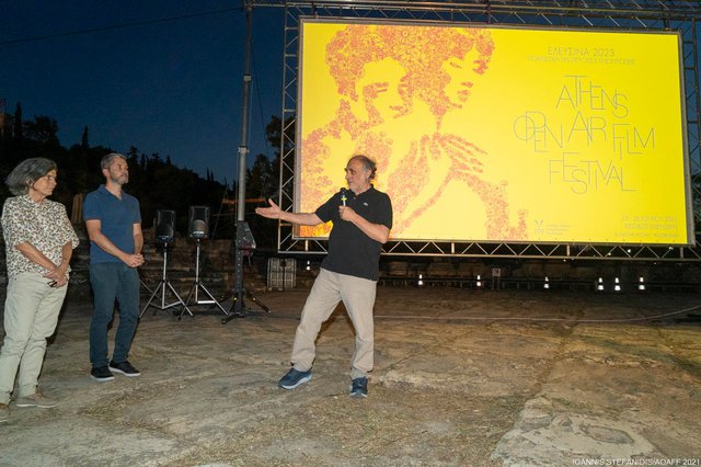 Ο Μιχαήλ Μαρμαρινός και ο Φίλιππος Κουτσαφτής παρουσιάζουν την «Αγέλαστο Πέτρα» σε μια επετειακή, μοναδική διπλή προβολή