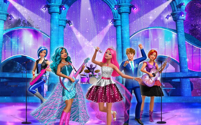 Barbie Η Πριγκίπισσα Και Η Ροκ Σταρ 