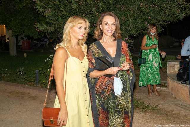 H Αντιπεριφερειάρχης Πολιτισμού της Περιφέρειας Αττικής, κα Μαίρη Βιδάλη