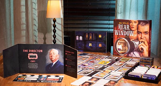 Θα παίζατε ένα επιτραπέζιο παιχνίδι βασισμένο στον «Σιωπηλό Μάρτυρα» του Χίτσκοκ;