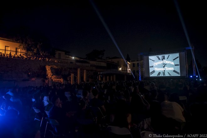 12ο AOAFF: Το «Modern Times» του Τσάρλι Τσάπλιν σε μία μαγευτική προβολή κάτω από την Ακρόπολη