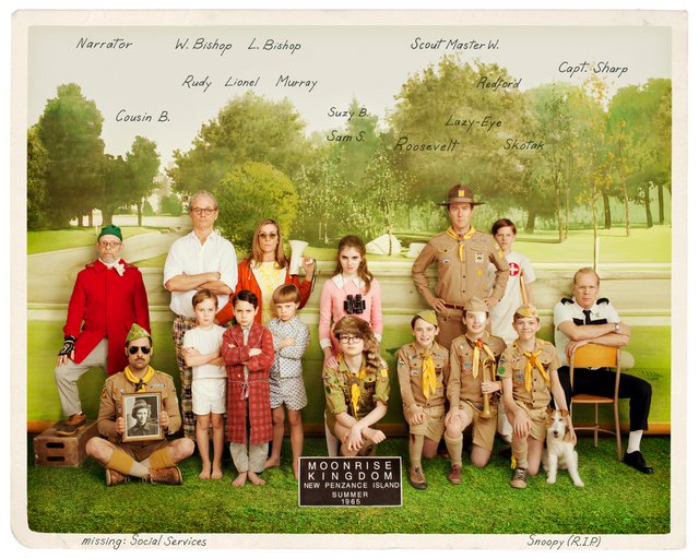 Moonrise Kingdom σε πλήρη σύνθεση