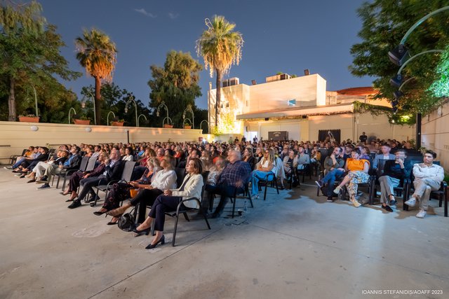 Ο Γούντι Άλεν στην επίσημη προβολή της νέας του ταινίας «Γυρίσματα της Τύχης» στην Αθήνα