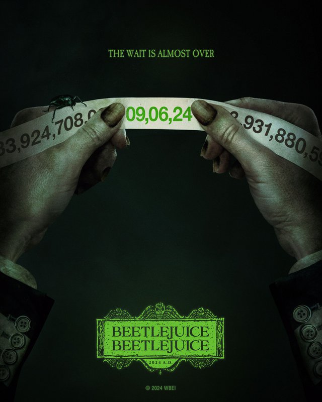 Το σίκουελ του «Σκαθαροζούμη» θα λέγεται «Beetlejuice Beetlejuice» κι έρχεται το φθινόπωρο του 2024