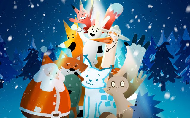 Iστορίες των Ζώων για τα Χριστούγεννα