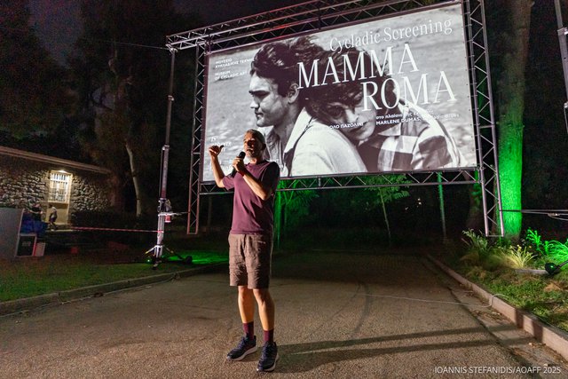 15o AOAFF powered by ΔΕΗ: Προσκύνημα για τη «Mamma Roma» στο Πάρκο Ελευθερίας