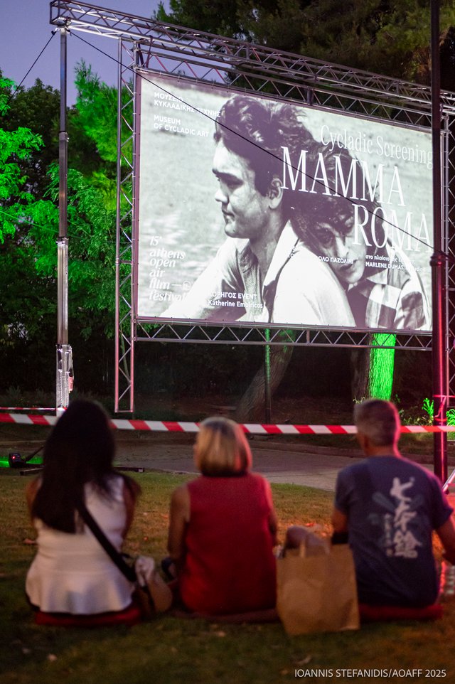15o AOAFF powered by ΔΕΗ: Προσκύνημα για τη «Mamma Roma» στο Πάρκο Ελευθερίας