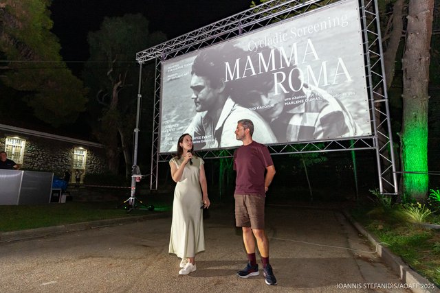15o AOAFF powered by ΔΕΗ: Προσκύνημα για τη «Mamma Roma» στο Πάρκο Ελευθερίας