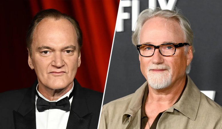 Δίπλα-δίπλα Φίντσερ και Ταραντίνο στο γύρισμα του «Cliff Booth» και των περιπετειών του 