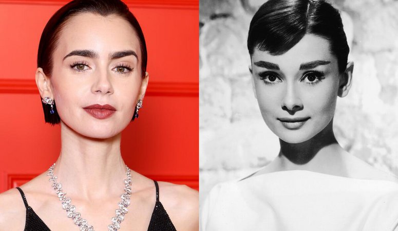 Η Λίλι Κόλινς θα υποδυθεί την Όντρεϊ Χέμπορν σε ταινία για τα γυρίσματα του «Breakfast at Tiffany’s»