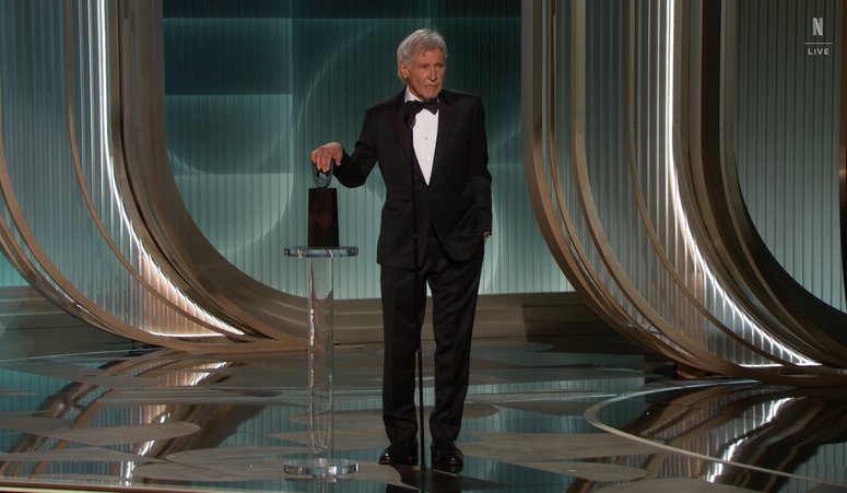 Ένας θρύλος στο πόντιουμ: Ο Χάρισον Φορντ απολαμβάνει τιμή καλλιτεχνικής ζωής από τους συναδέλφους του